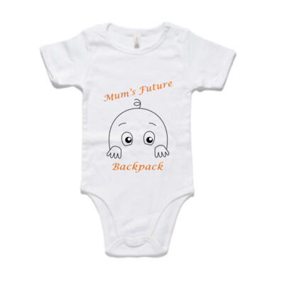 Mum's Motorcycle Future Backpack Romper Unisex Thumbnail