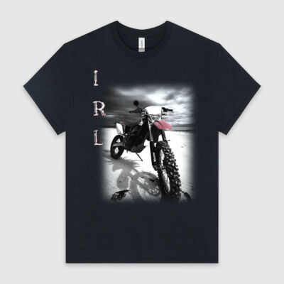 Men's Motorcycle Dirt Bike IRL Tee Thumbnail