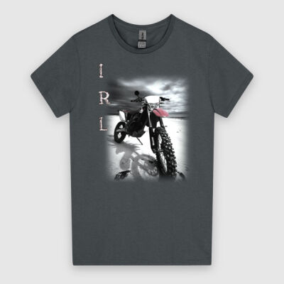 Women's Motorcycle Dirt Bike IRL Tee Thumbnail