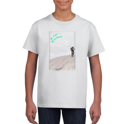 Kids Unisex Motorcycle Tee Dirt Bike Motocross No Road No Problem Thumbnail