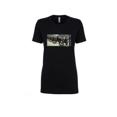 Motorcycle Dirt Bike Motocross Those Who Ride Women's Lid Up Tee Thumbnail