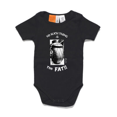 KyLu Baby Romper Too Fat Motorcycle Tyre Thumbnail