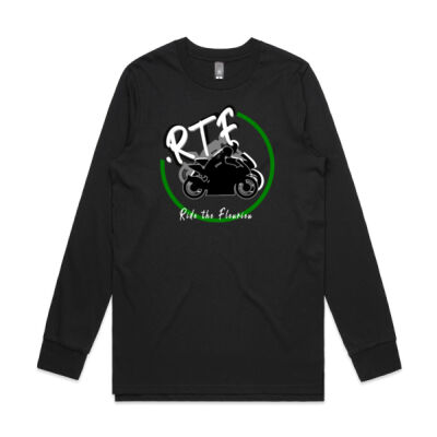 RTF Long Sleeve Tee Unisex  Black Thumbnail