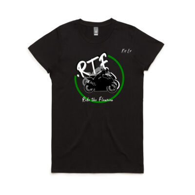 RTF Member T Shirt Ladies Tee Front Print 2 Thumbnail